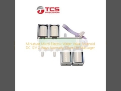 Miniatura Micro Elétrica válvula de água solenoide DC 12V 2 vias normalmente fechado para massagista