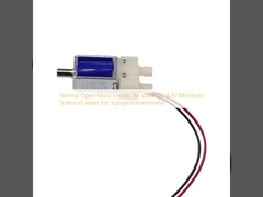 Válvula de ar microelétrica aberta normal DC 4.5V Válvulas solenoides em miniatura para esfigmomanômetro